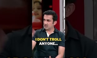 Gautam Gambhir on Troll: What Did Gautam Gambhir say About Troll? | CricketNext | #shorts
