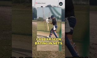 Shikhar Dhawan Seen Bating in Nets after 6 Months, Start Preparations for IPL 2024 | Shorts