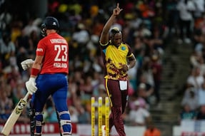 Andre Russel stars as West Indies beat England by 4 wickets (AP Photo)
