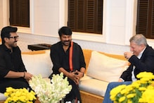 Ram Charan, Chiranjeevi Meet Netflix CEO Ted Sarandos in Hyderabad, Are They Working On A New Film?