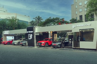 Audi Unveils India's First Ultra-Fast Charging Station in Mumbai's BKC. (Photo: Audi)