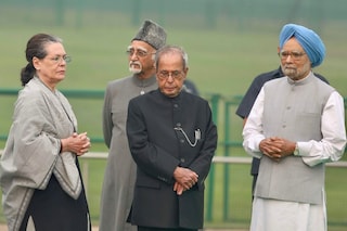 When Congress returned to power as part of UPA 1, Sonia Gandhi chose Dr Manmohan Singh as the prime minister, when on the basis of sheer experience and seniority, Pranab was the obvious choice. (PTI File)