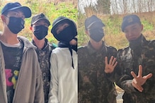 BTS' RM, V Enlist for Military Training; Jin and J-Hope Attend See Off Ceremony | See Viral Photos