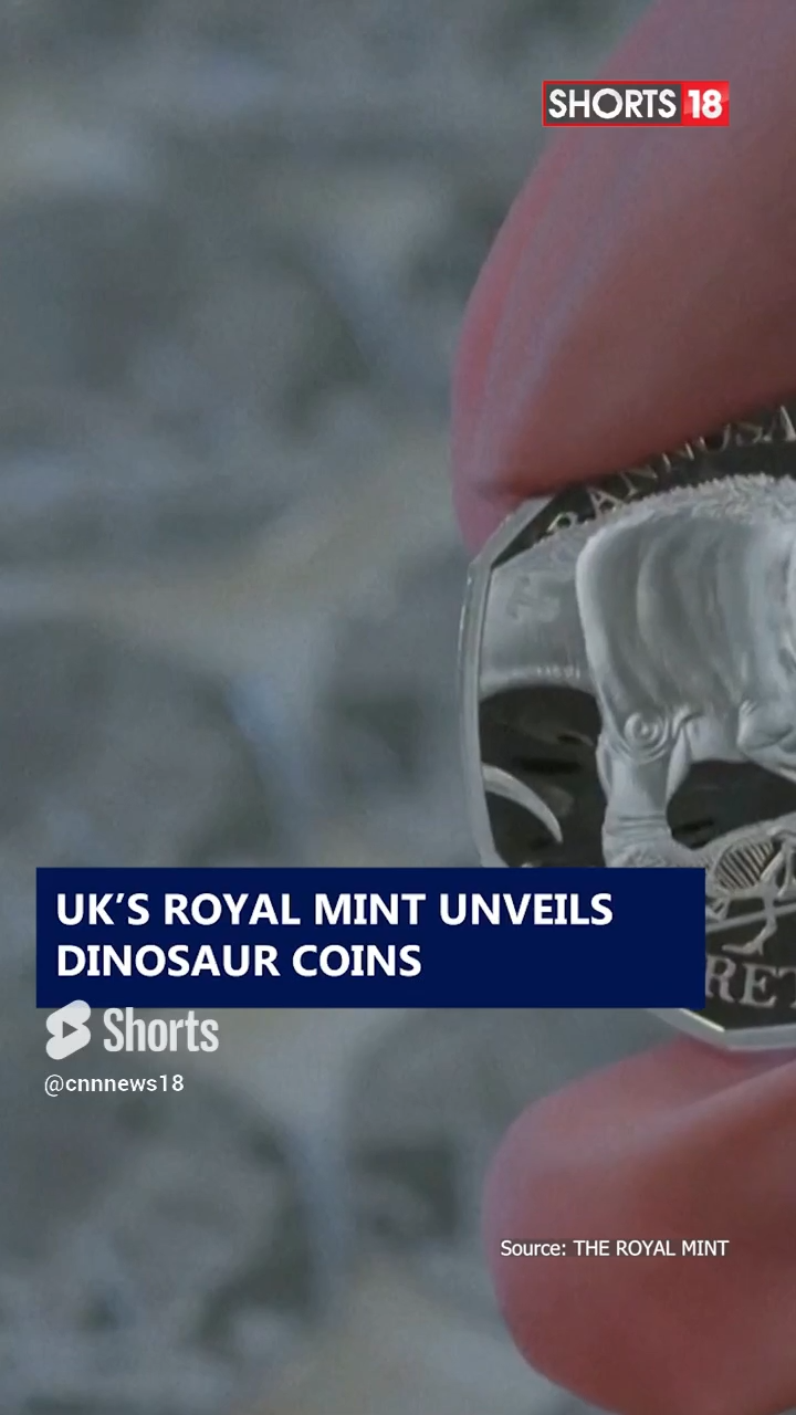 Royal Mint to release special dinosaur-themed 50p pieces